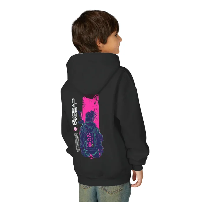 Bluza z kapturem Dziecięca z nadrukiem Urban Cyborg